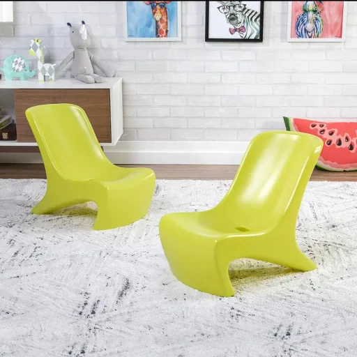 Junior Chic 2-teiliges Stuhl Set Lime