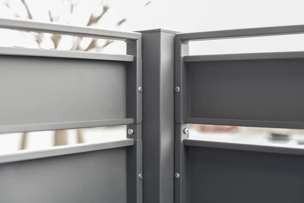 Mülltonnenverkleidung Planum 3er Box, 150 cm, anthrazit