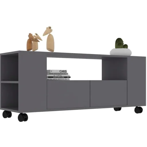 TV-Schrank 120x35x43 cm Spanplatte grau