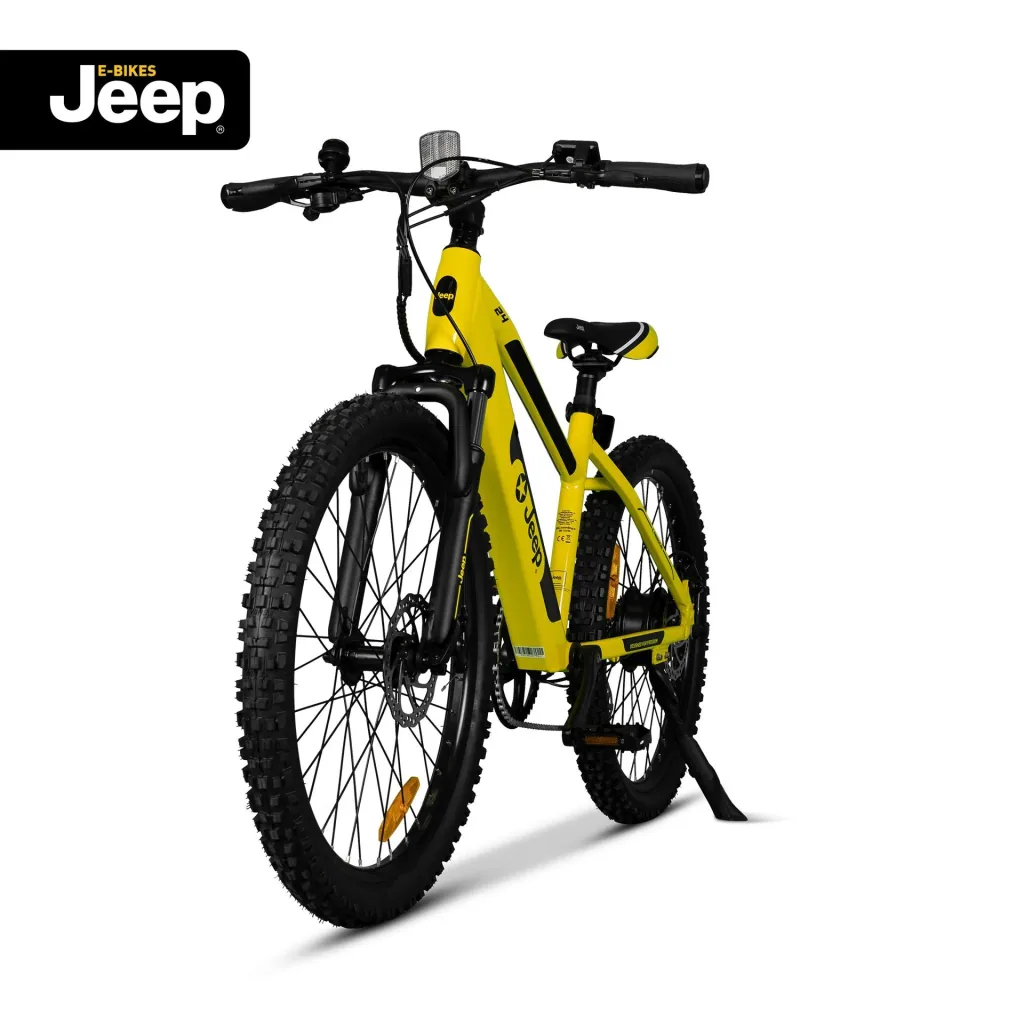 Unisex Teen E-Bike, 24 Zoll, Rahmengröße 38 cm, 7-Gang Kettenschaltung, yellow, TR 7002