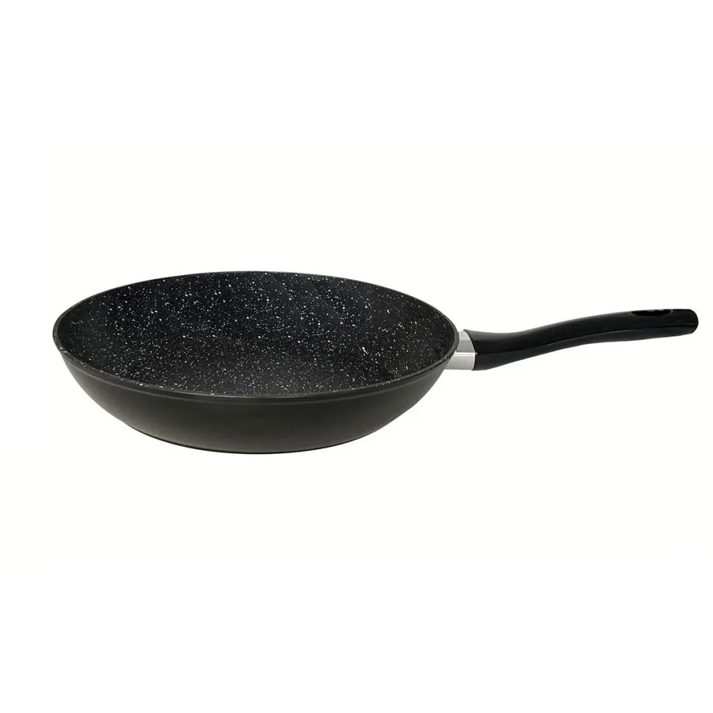 NL Bratpfanne - Marmorbeschichtung - 24 cm - Schwarz