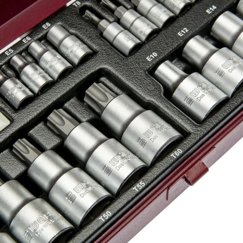TX-Steckschlüssel-Garnitur, 23-teilig- 1/4" + 1/2"