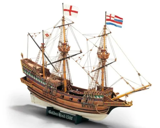 Bausatz Golden Hind Maßstab 1:53