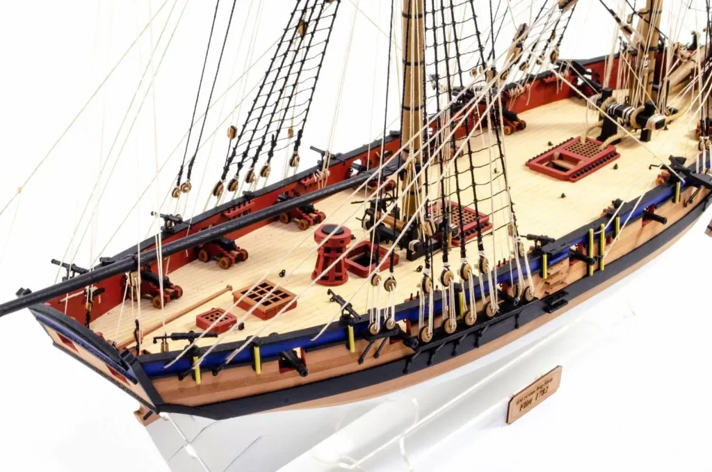 Bausatz HMS Flirt im Maßstab 1:64