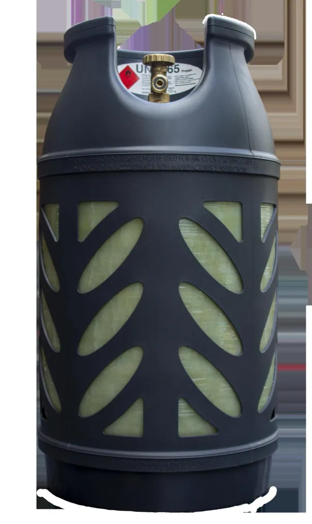 Propangasflasche Composite, 10 kg, Eigentumsflasche aus Kunststoff