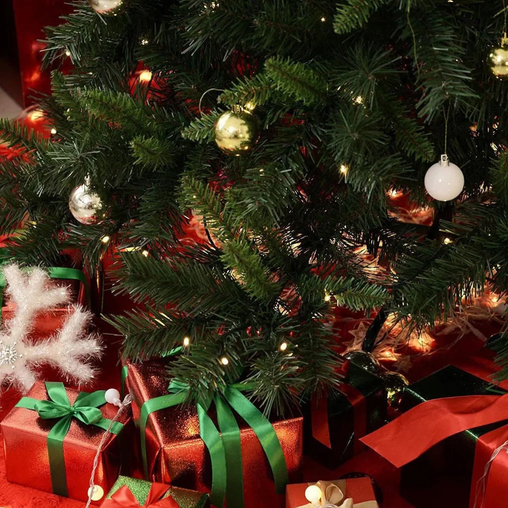 Weihnachtsbaum 180cm Tannenbaum 200 LEDs 745 Spitzen