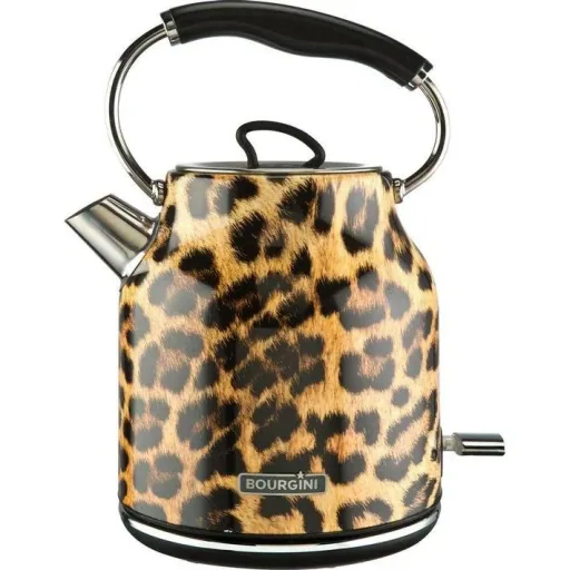 Panther Wasserkocher - 1.7L und Toaster - Panther Druck - Leopard - Retro