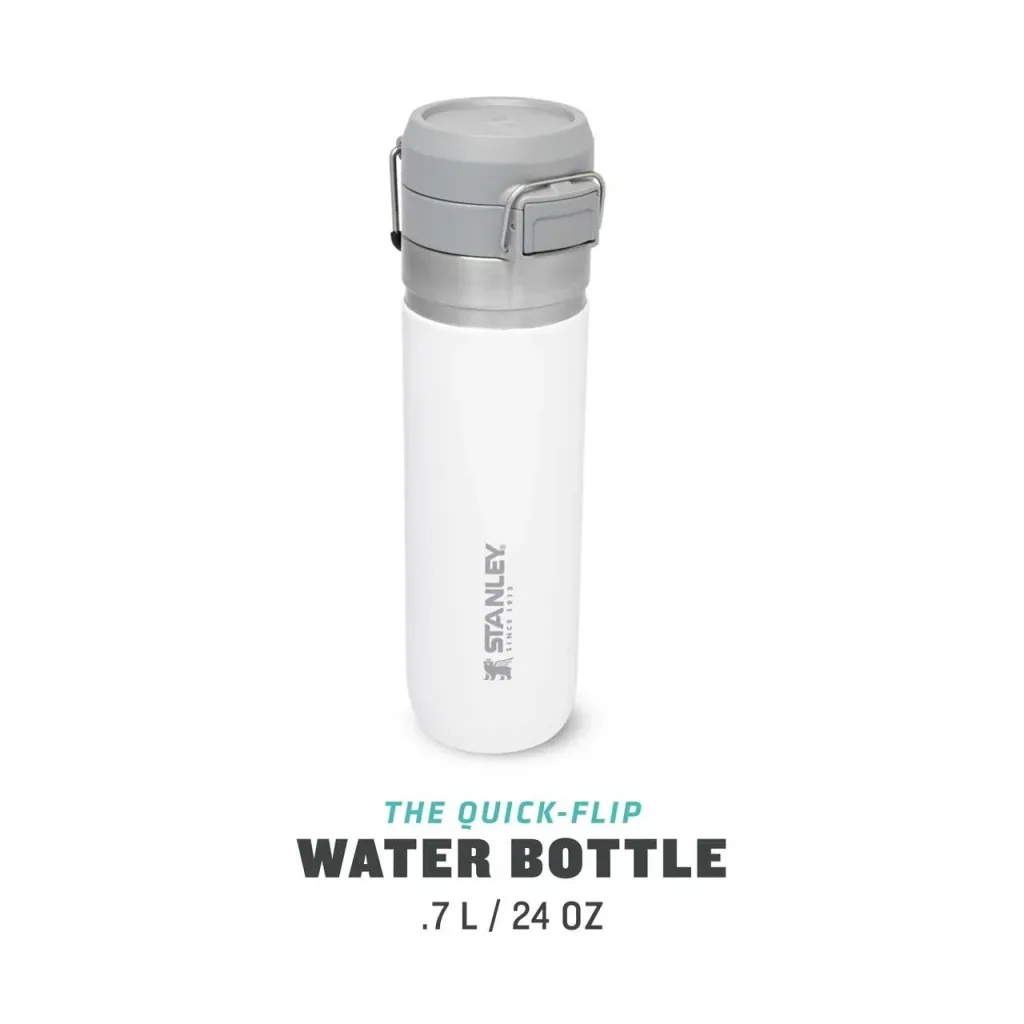 Quick Flip Water Bottle 0,7 l, Polar, Vakuumisolierung, Sicherheitsverschluss