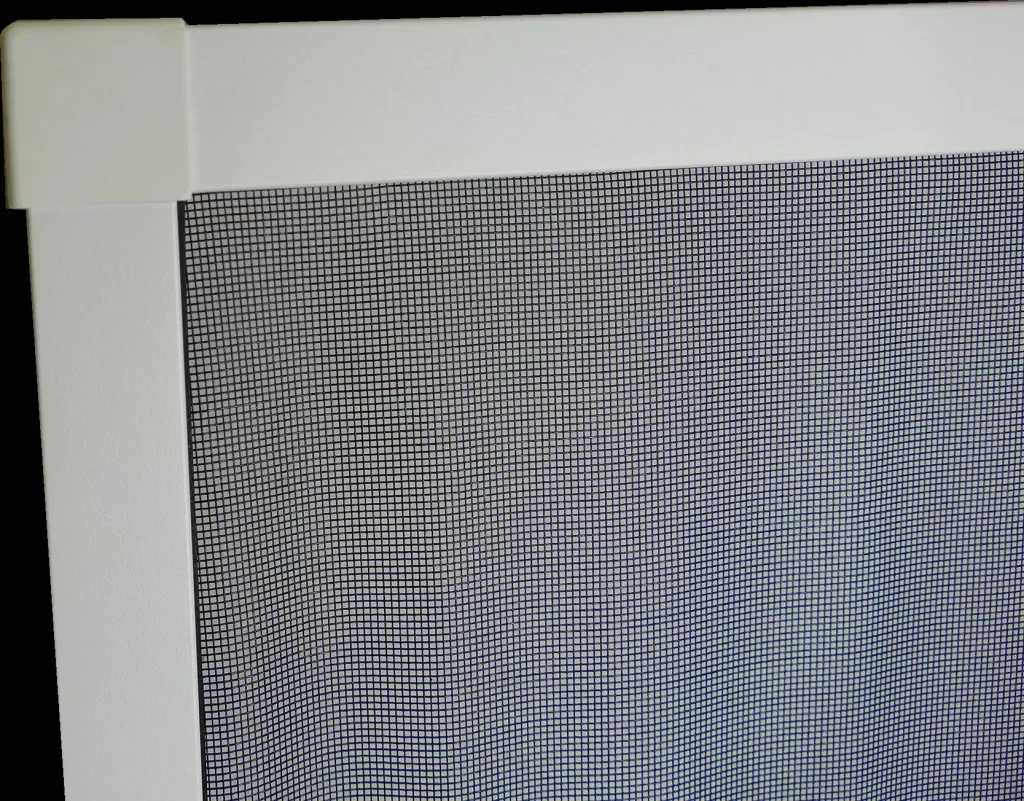 Teleskop-Insektenschutzfenster slim mit Pollenschutz 18 x 14 - 120 x 140 cm, weiß