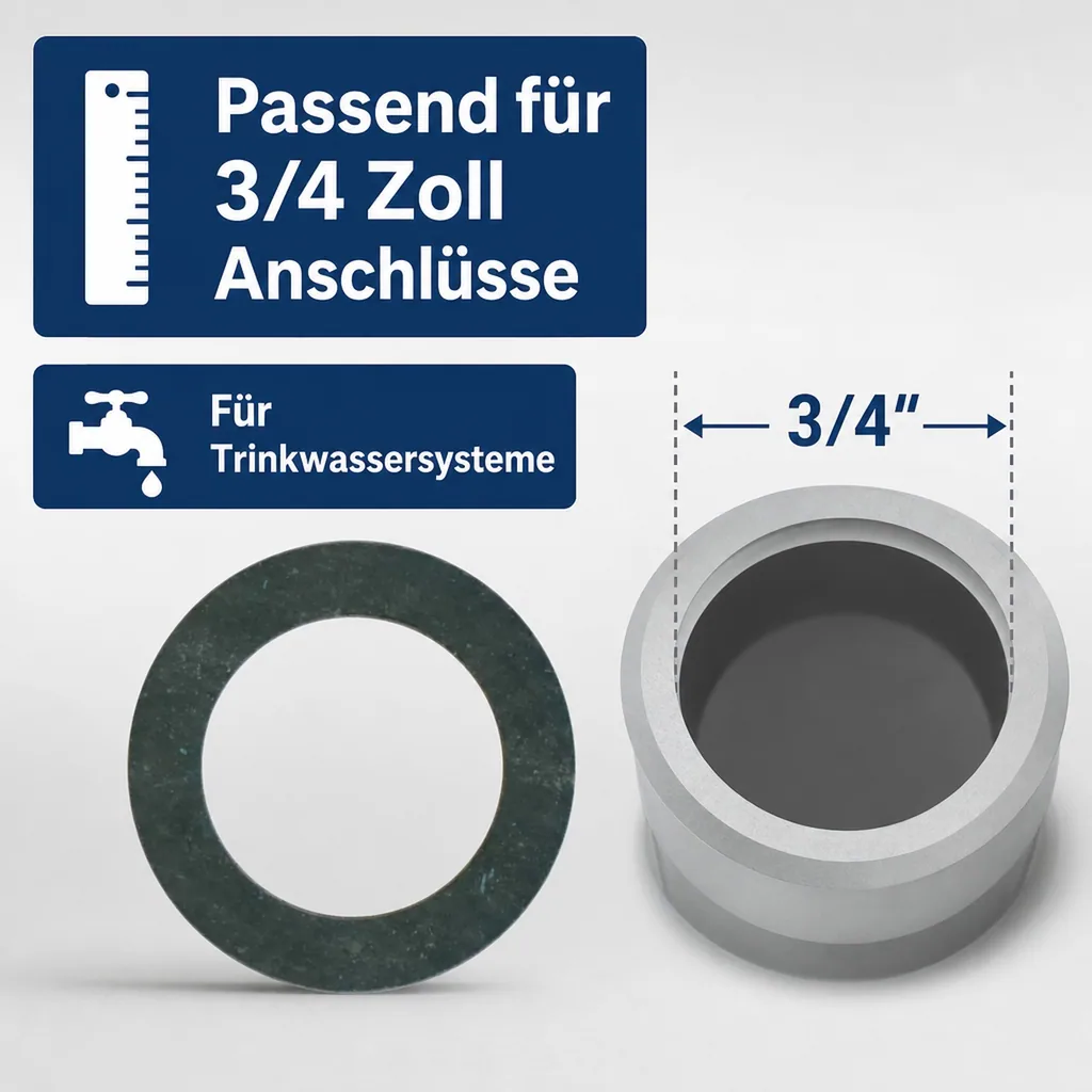 Ersatzdichtung DVGW 3/4"