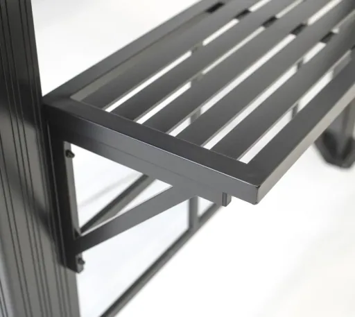 Sojag BBQ-Pavillon Messina 68 292×179×262 cm Anthrazit – Grillpavillon mit 2 Ablagen & Stahldach