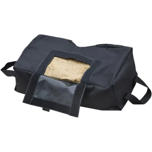 Sonnenschirmständer Schirmständer Sandsack 2 x Beutel befüllbar 100 kg mit 1 Schaufel 50 x 50 x 18 cm