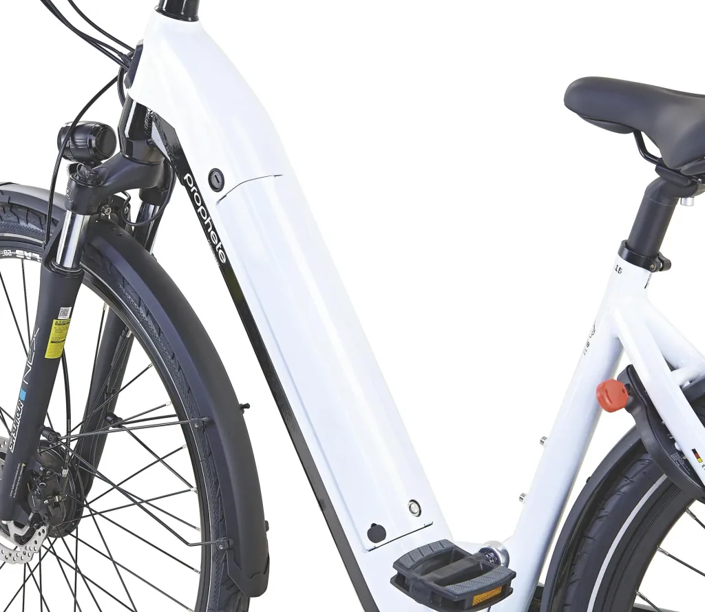 GENIESSER 23.EMC.15 City E-Bike 28" AEG EasyDrive  Damen Wave 28": mit integriertem Akku, Rahmengröße 48 cm