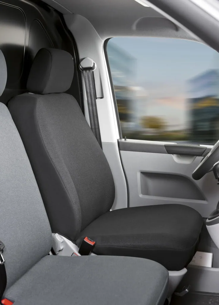 Passform Sitzbezüge VW T5 für Einzelsitz vorne aus Stoff ab BJ 09/2009 bis heute