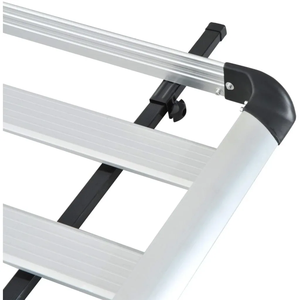 Gepäckträger Dachträger Universal 110cm Alu 75kg Silber