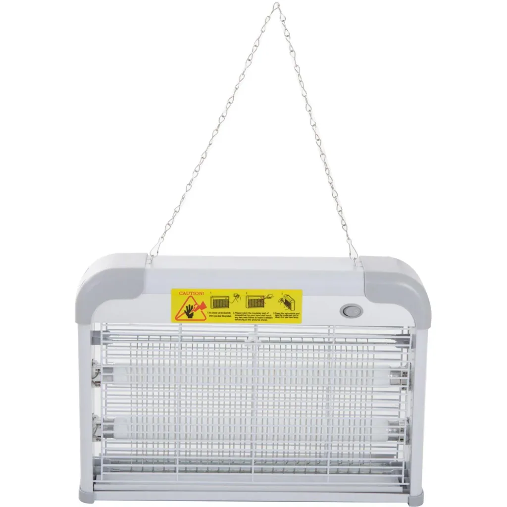 Insektenvernichter Mückenschutz elektrisch 20W Grau 37,5 x 8,5 x 26,5cm