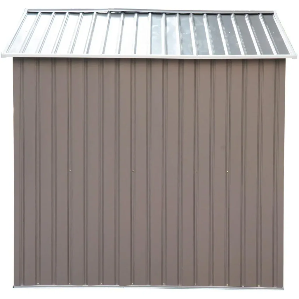 Metall Gerätehaus / Gartenschuppen 277 x 191x 192 cm, grau