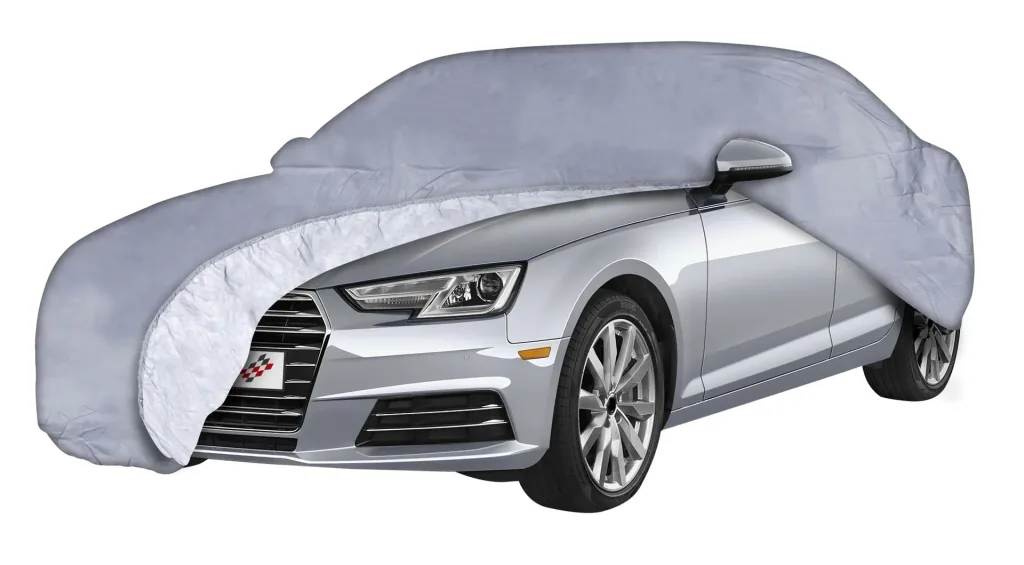 Autoabdeckplane all weather - Größe 6 - 482x180x144cm - PVC beschichtet