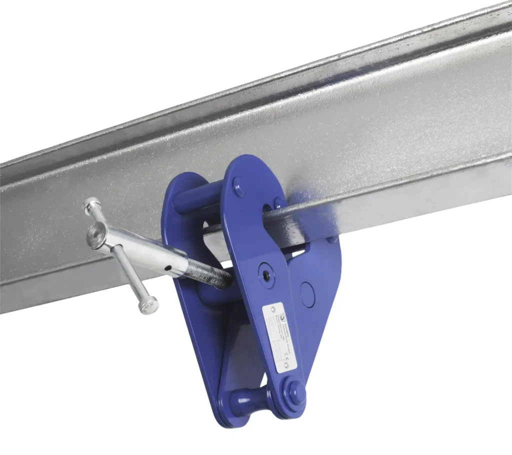 Trägerklemme BK 20, Tragfähigkeit 2000 kg, Greifbereich 75 - 230 mm