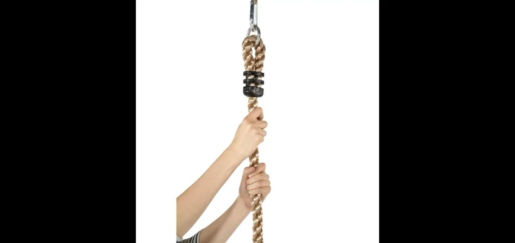 Holz Schaukelset Meerkat, Outdoor-Schaukelset, Kinder, Einzelschaukel, Kletterseil, Tellerwippe, Rutsche, natur