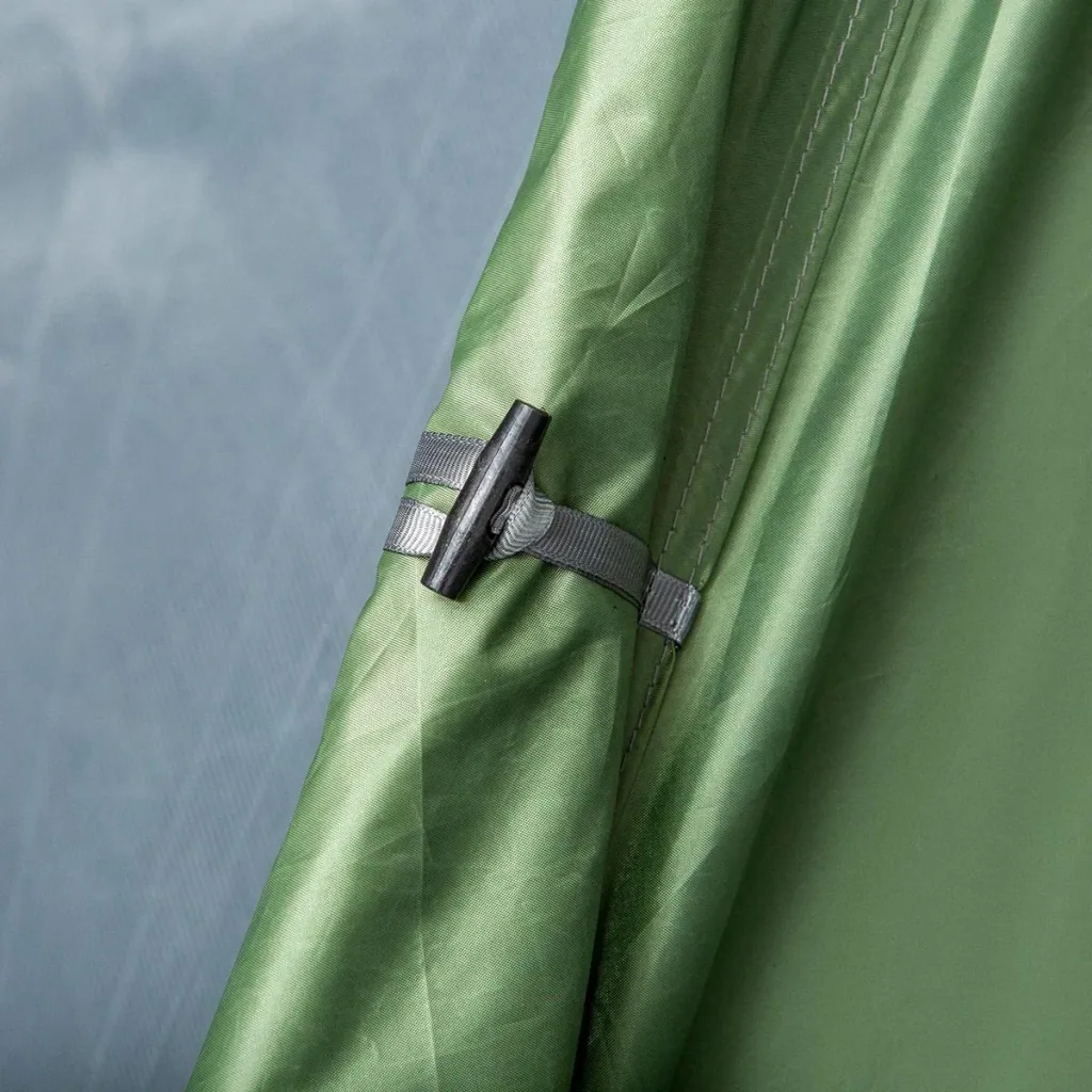 Campingzelt für 2 Personen dunkelgrün