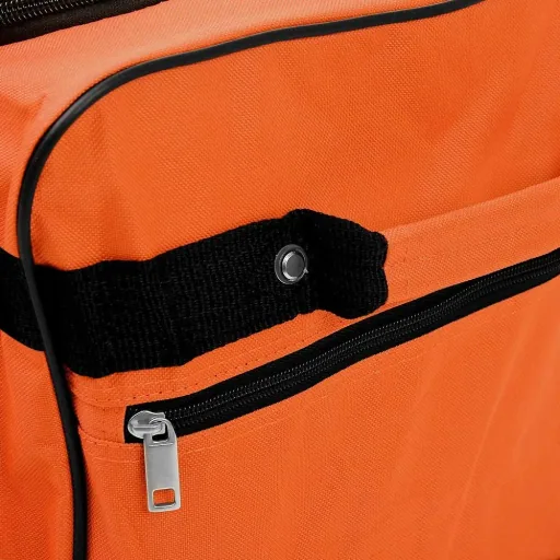 XXL Reisetasche mit Trolleyfunktion orange 160 L