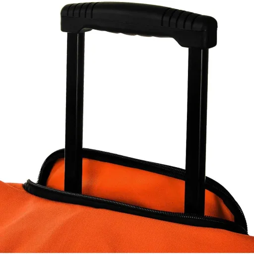 XXL Reisetasche mit Trolleyfunktion orange 160 L