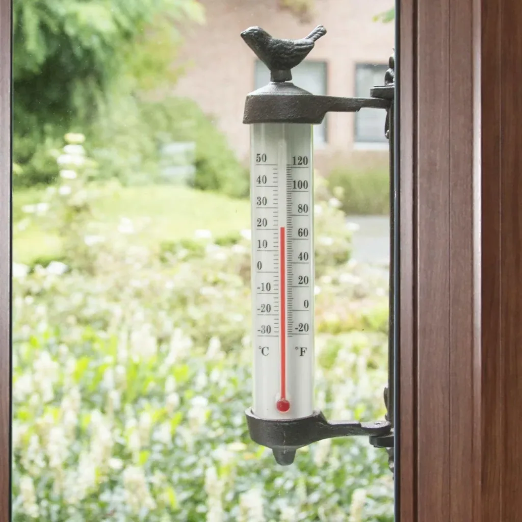 Wandthermometer "Vogel"