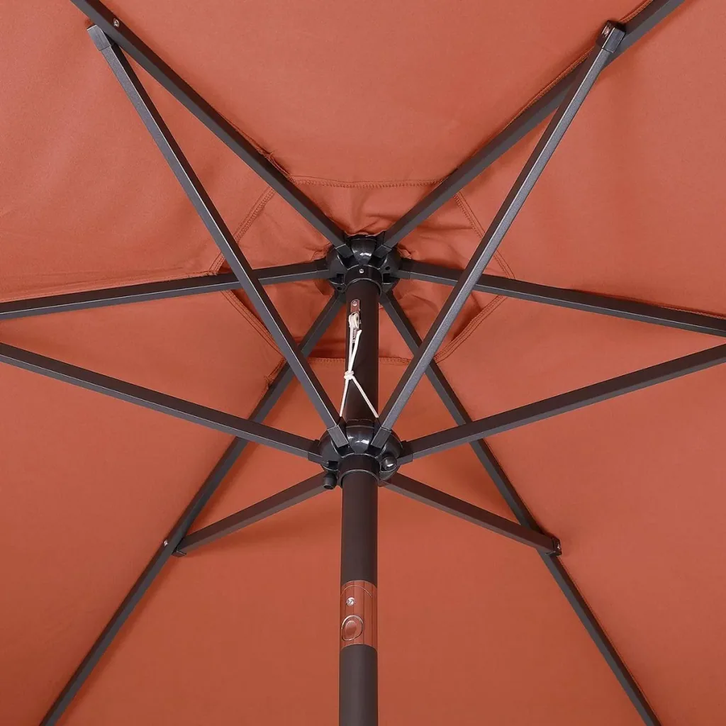 Sonnenschirm Tahiti Terracotta - Ø300cm - UV-Schutz 50+