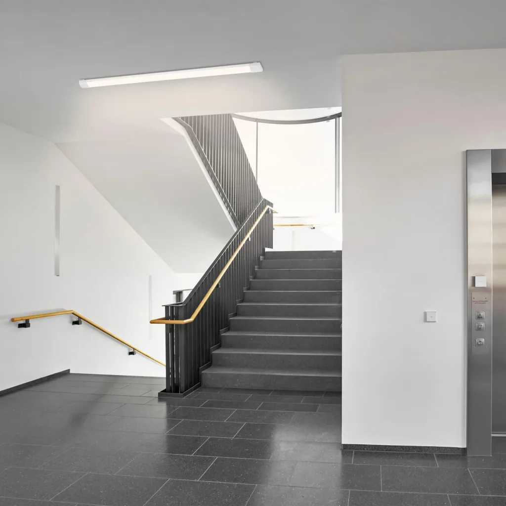 LED Deckenleuchte CRISTAL PROMO 120 cm, 35 W, Farbe weiß