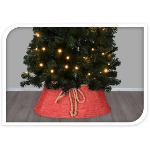 Christbaumschürze - 40 cm - Rot