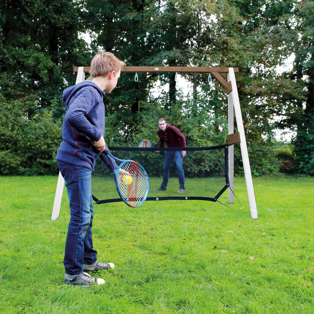 4-in-1 SportsFun Weiß/braun