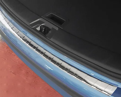 Ladekantenschutz Edelstahl für Nissan Qashqai - Baujahr 3/2017 >