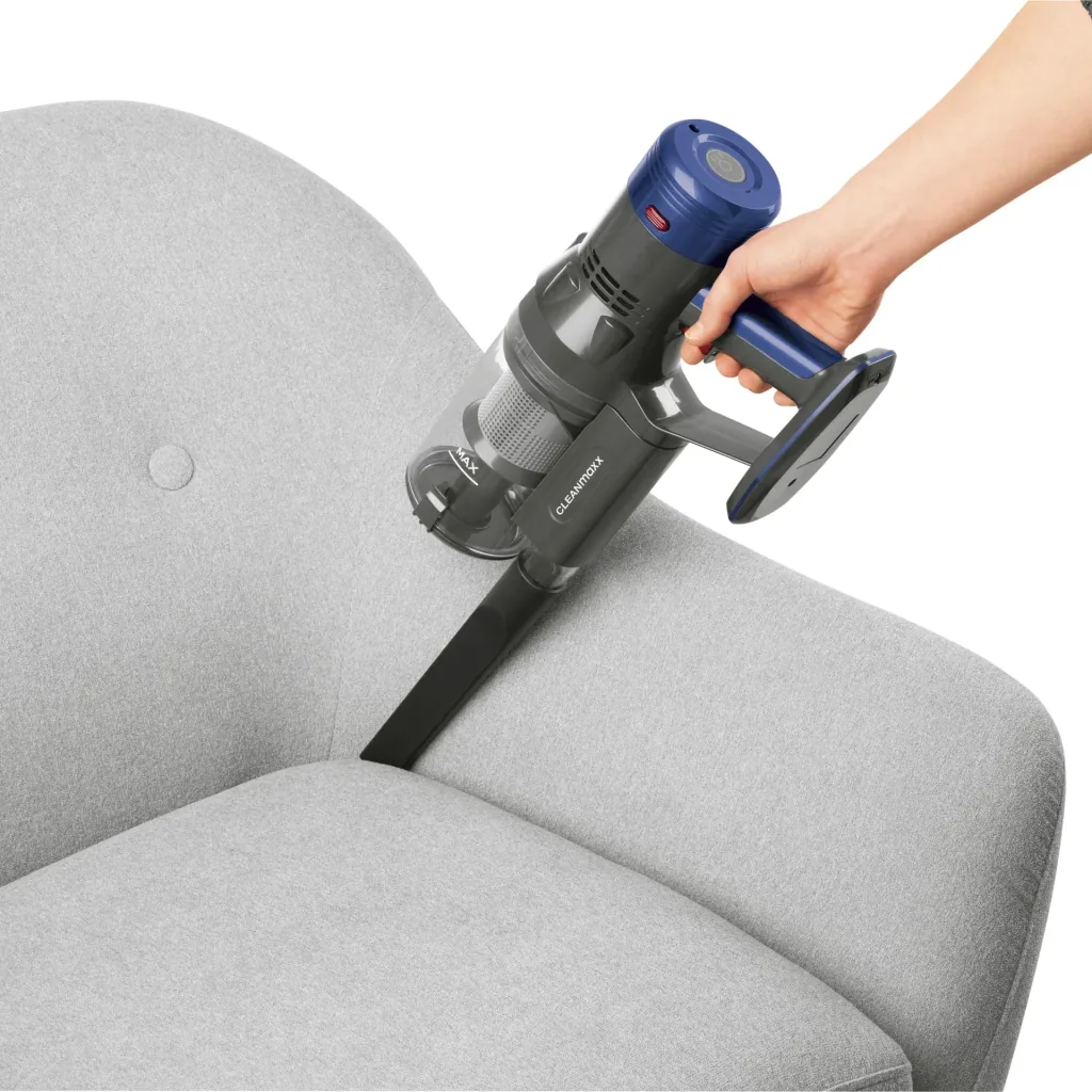 Akku Zyklon-Hand/Bodensauger "VC1806" 22,2 Volt blau/anthrazit