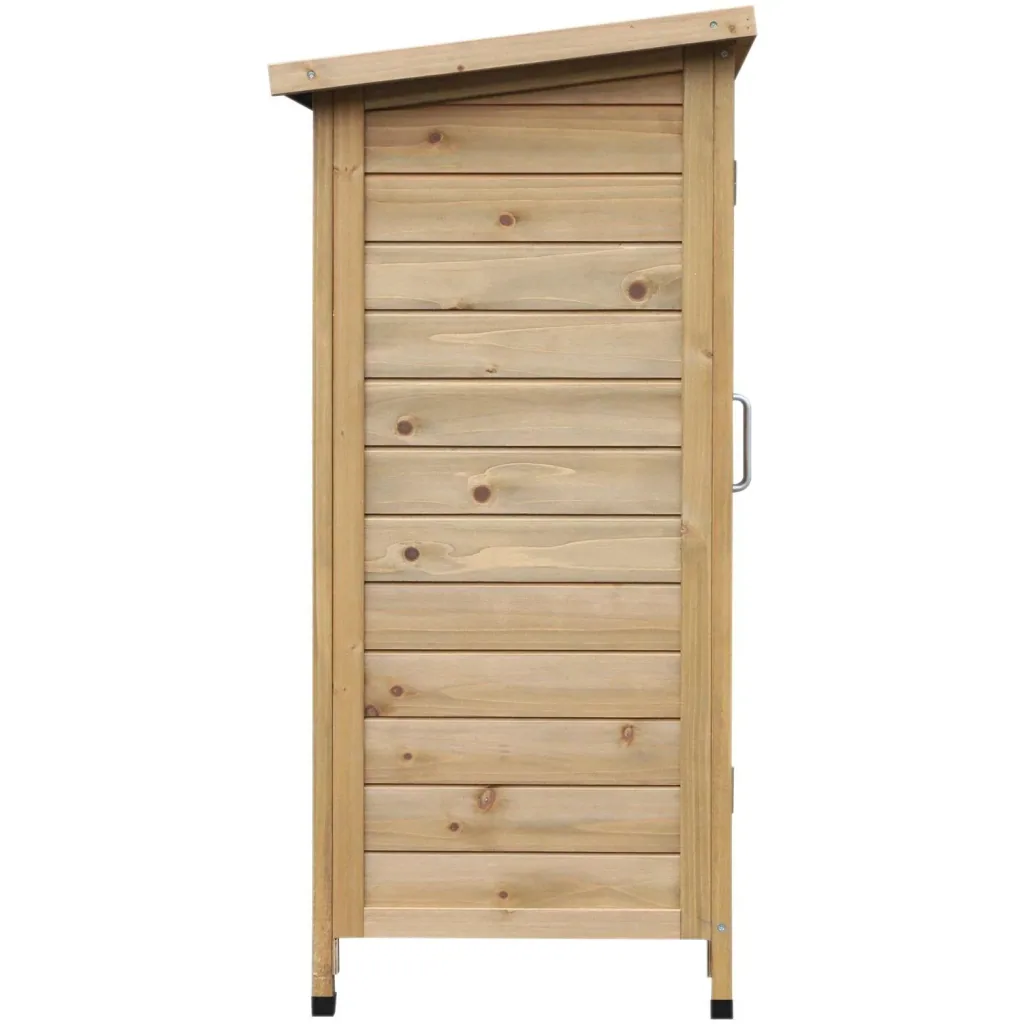 Geräteschrank mit Lamellentüren