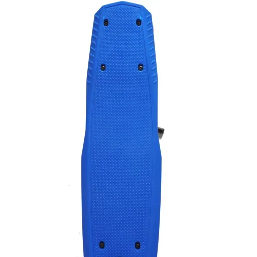 E-Scooter Tretroller Kinderroller Kinder Roller Metall Blau