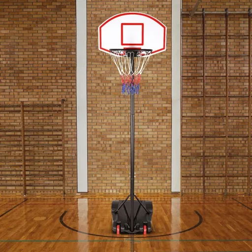 NL Basketballständer in der Höhe verstellbar Ringhöhe von 179-209cm