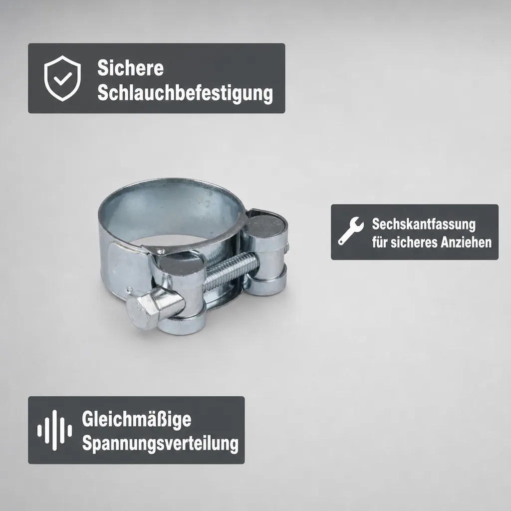 W1 Spannbacken-/ Gelenkbolzschellen 36-39mm