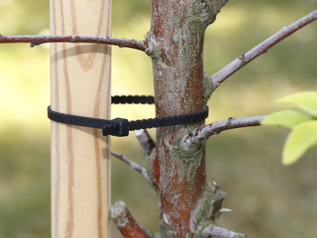 Kabelbinder zum Abdrehen "Twist Cable Ties", Schwarz 200 x 4,6 mm