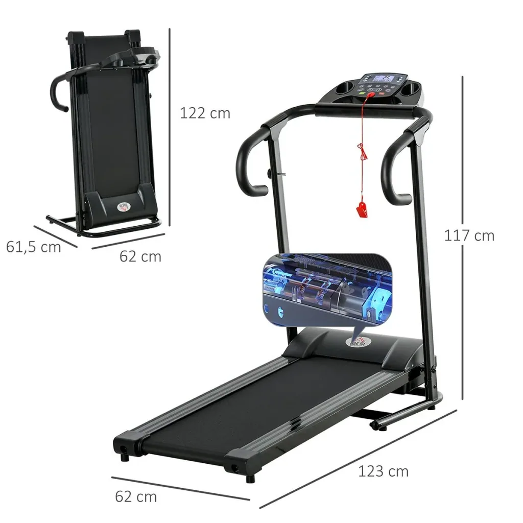 Laufband Klappbar elektrisch 500 W