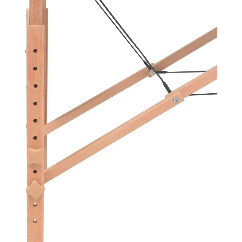 Klappbare Massageliege 10 cm dick mit 2 Nackenrollen oval weiß
