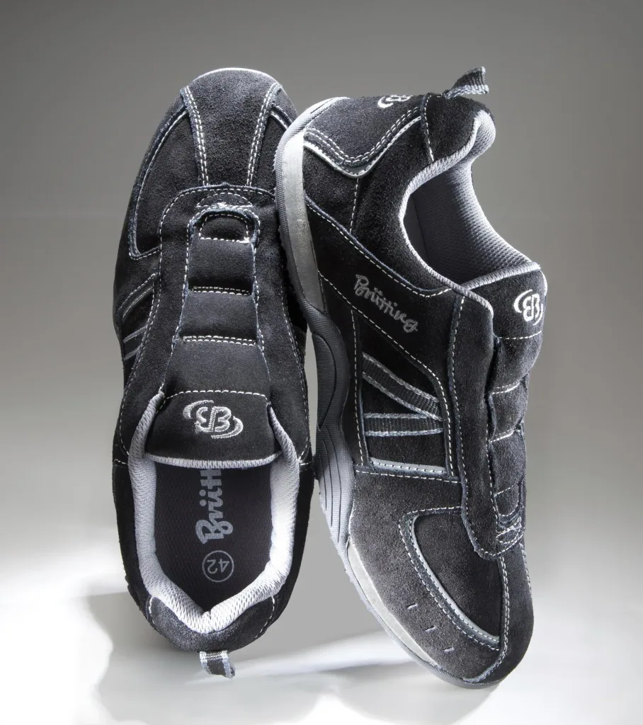 Trekkingschuh Farbe grau mit schwarz abgesetzt, Gr.40