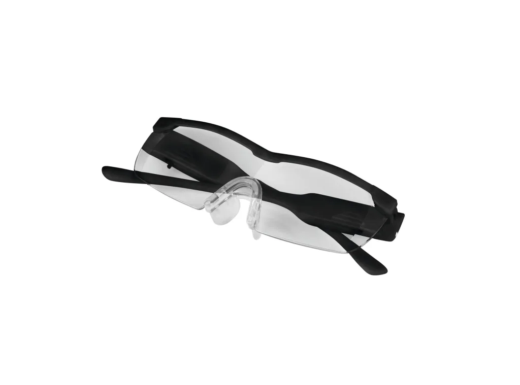 LED-Vergrößerungsbrille, Schwarz