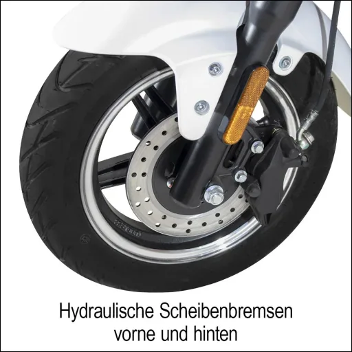 Design E-Roller "Max" 45 km/h weiß
