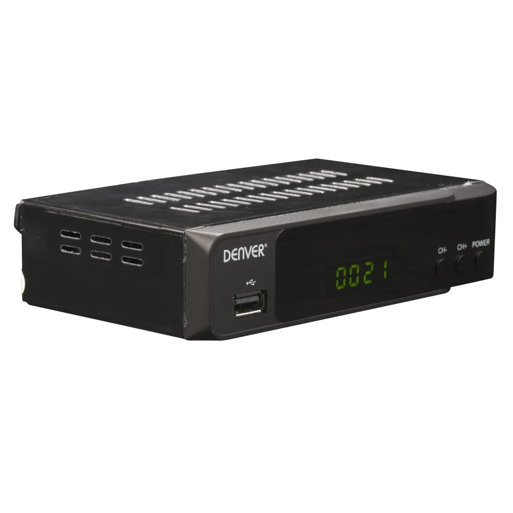 SAT-Receiver mit USB Medienwiedergabe, HDMI und Scart Anschluss