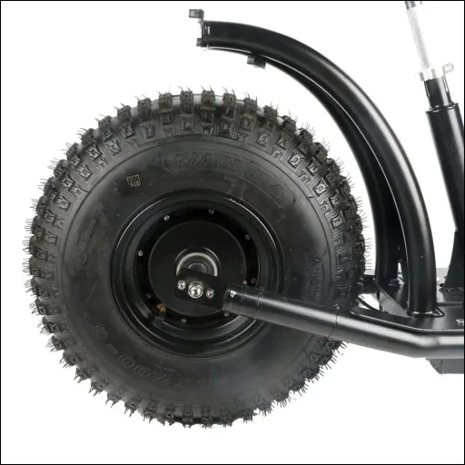 Forca E-Roller "Knumo" Duo, 45 Km/h, 3000 Watt Plus inklusive Lithium-Akku schwarz