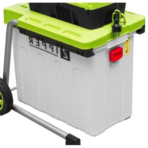 Schredder - 2800W - 60L Auffangbehälter - Ø44 cm