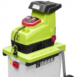Schredder - 2800W - 60L Auffangbehälter - Ø44 cm