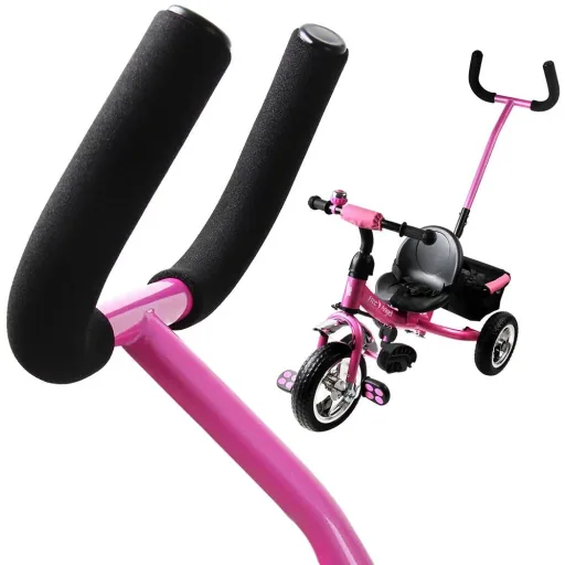 Kinder Dreirad Engel - Metall - Lenker - Rosa