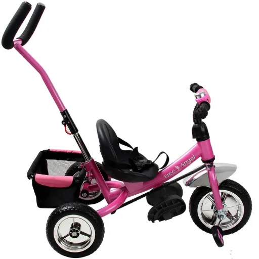 Kinder Dreirad Engel - Metall - Lenker - Rosa